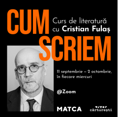 „Cum scriem“ – PREZENȚĂ ONLINE (prin Zoom)