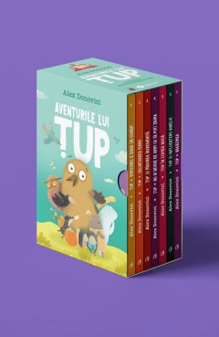  Pachet Țup 1-7 + cutie de colecție - Alex Donovici - 